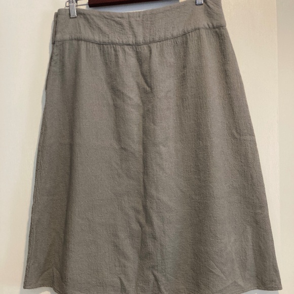 Matta 100%  Wool Hand-Embellishedl A-Line Skirt / L - Picture 7 of 9